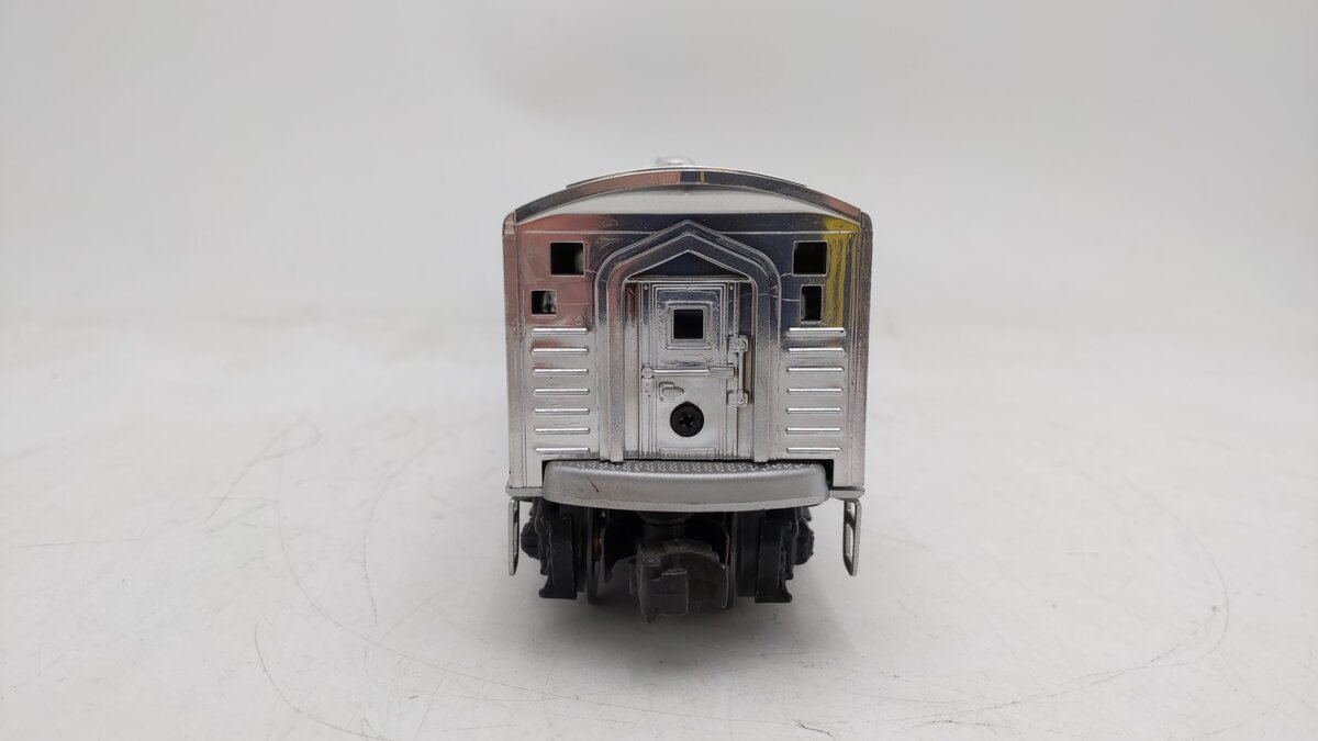Lionel 6-8062 O Burlington F-3 B-Unit Chrome Non-Powered Diesel Locomotive #8062 EX