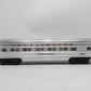Lionel 6-9580 O Gauge Burlington Aluminum "Silver Veranda" Observation Car EX