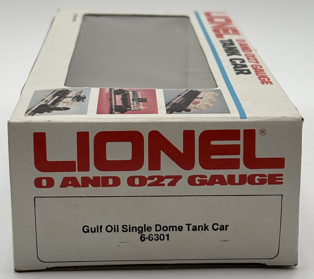 Lionel 6-6301 O Gauge Gulf Oil Single Dome Tank Car EX/Box