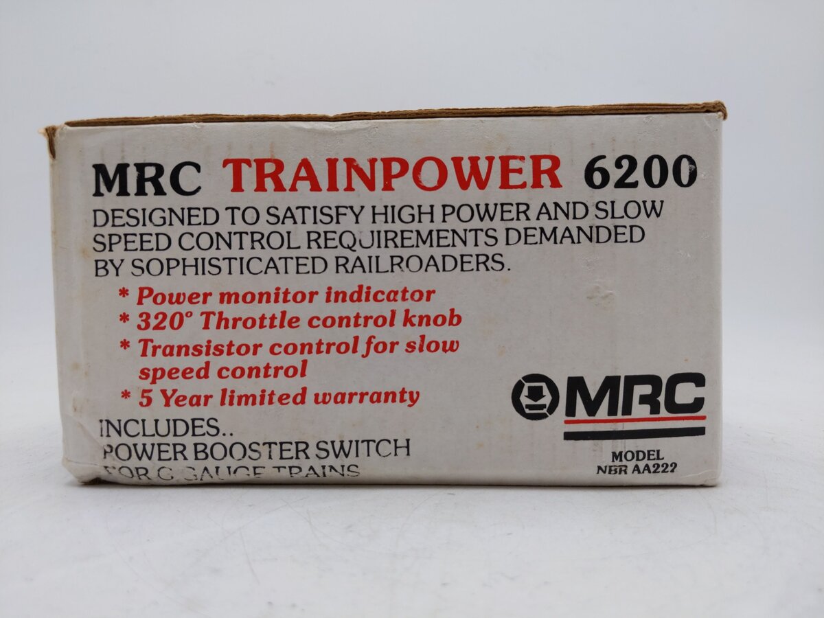 MRC AA222 Trainpower 6200 Transformer EX/Box