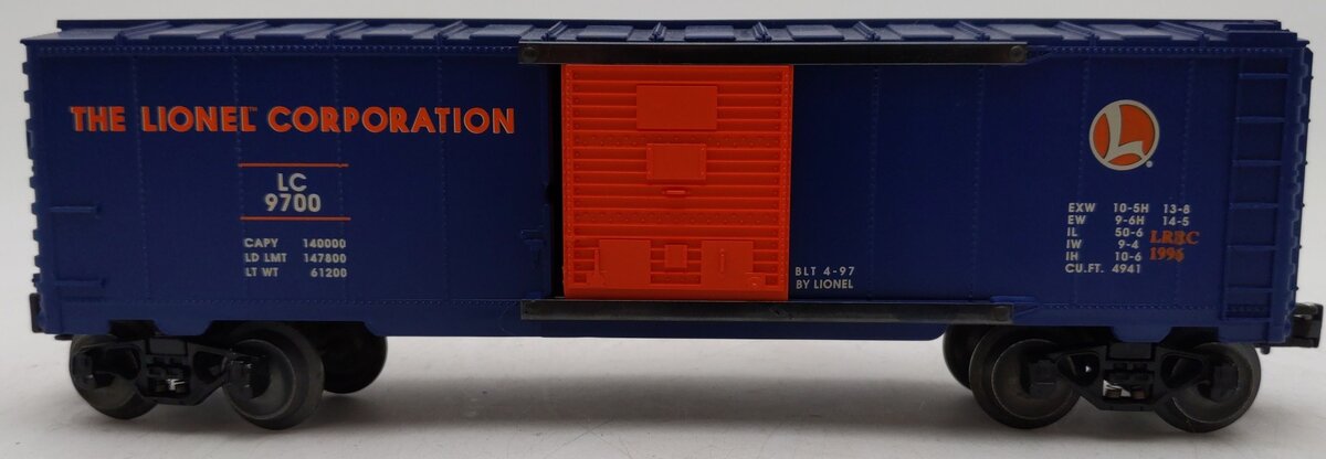 Lionel 6-16269 O Gauge Lionel Corporation Boxcar #9700 EX
