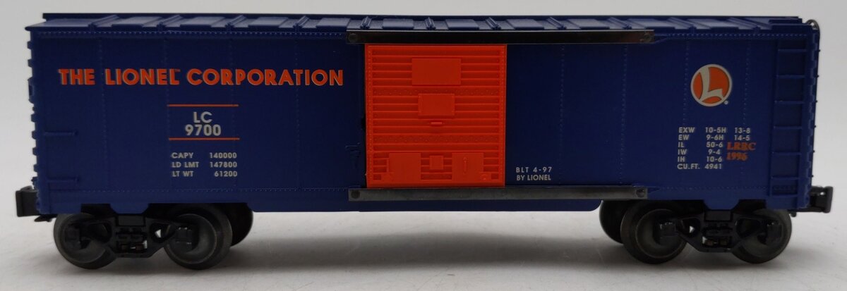 Lionel 6-16269 O Gauge Lionel Corporation Boxcar #9700 EX