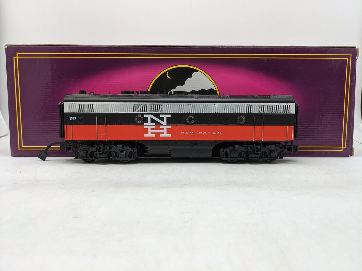MTH 20-2097 New York New Haven & Hartford F-3 B-Unit Diesel Engine #1198 EX/Box