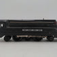 Lionel 1668 Vintage O 2-6-2 LL Black Torpedo Steam Locomotive VG
