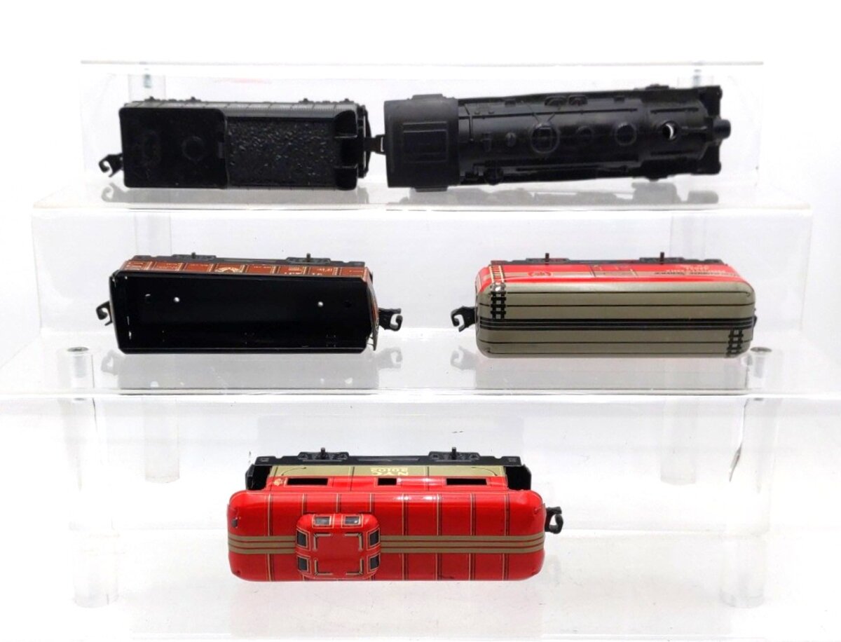 Marx Vintage O 0-4-0 Steam Locomotive Freight Train Set