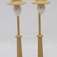 MTH 1056 O Scale Cream Diecast Street Lamp Set #58 EX/Box