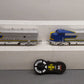 Menards 279-9330 O Gauge Santa Fe Diesel Locomotive Powered & Non-Powered Set EX