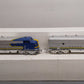Menards 279-9330 O Gauge Santa Fe Diesel Locomotive Powered & Non-Powered Set EX