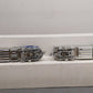 Menards 279-9330 O Gauge Santa Fe Diesel Locomotive Powered & Non-Powered Set EX