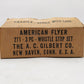 American Flyer 271 Vintage S 3-Piece Whistle Stop Building Set EX/Box