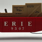 Lionel 6-9307 O Gauge Erie Animated Cop & Hobo Gondola #9307 EX/Box