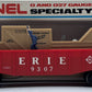 Lionel 6-9307 O Gauge Erie Animated Cop & Hobo Gondola #9307 EX/Box