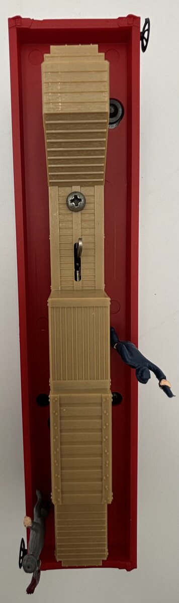 Lionel 6-9307 O Gauge Erie Animated Cop & Hobo Gondola #9307 EX/Box