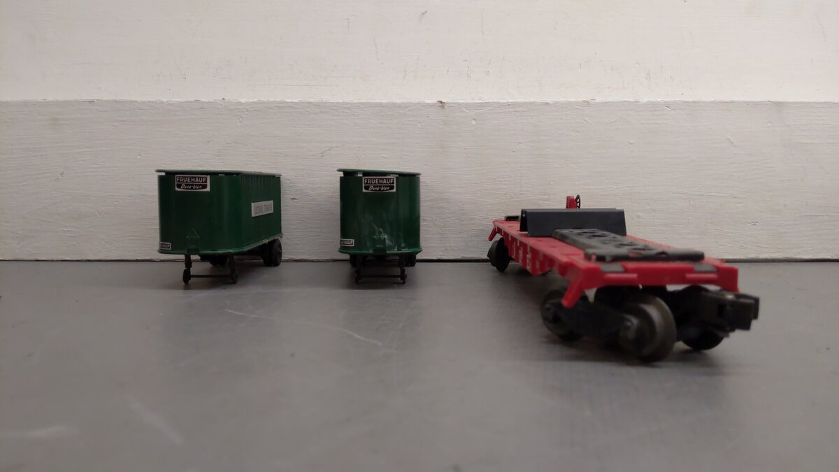 Lionel 460 Vintage O Piggyback Loader Set EX/Box