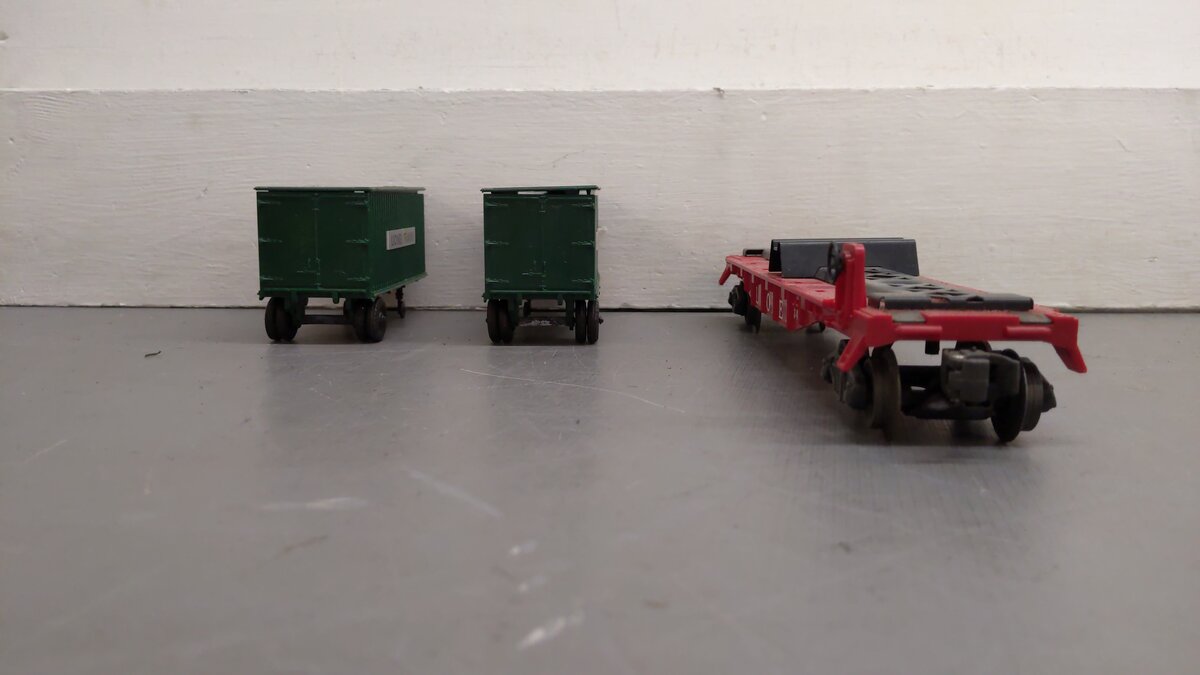 Lionel 460 Vintage O Piggyback Loader Set EX/Box