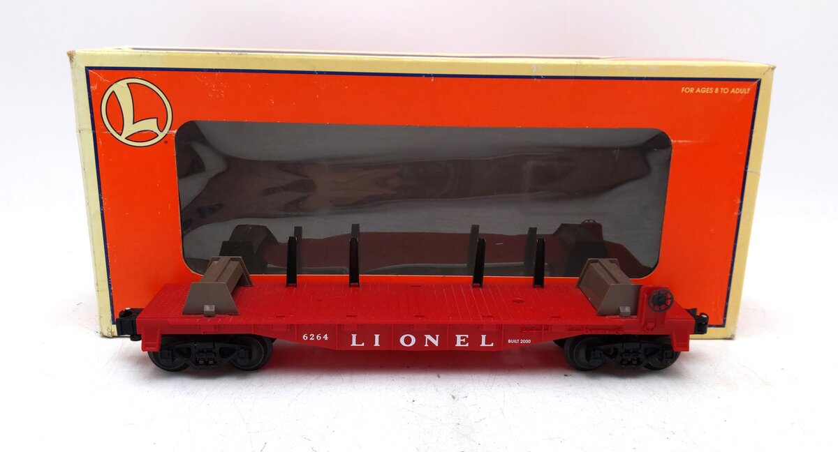 Lionel 6-19484 Forklift Flatcar without wood ties EX/Box
