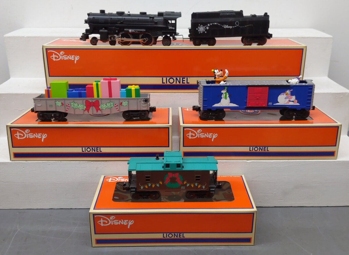 Lionel 6-31946 Disney Animated Christmas O Gauge Steam Train Set LN/Box