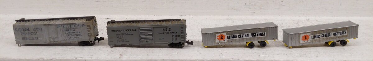 N Scale Assorted Freight Cars [14] EX