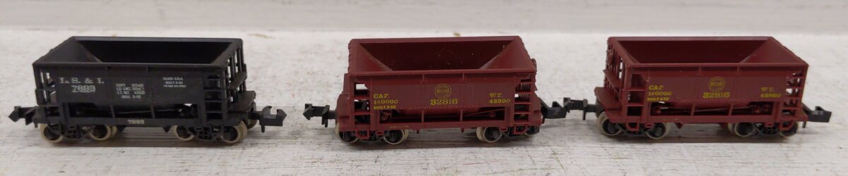N Scale Assorted Freight Cars [14] EX