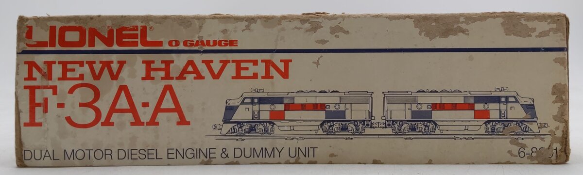 Lionel 6-8851 O Gauge New Haven F3 AA Diesel Locomotive Set #8851/8852 EX/Box
