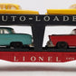 Lionel 6414 Vintage O Gauge Postwar Evans Autoloader with 4 Automobiles VG