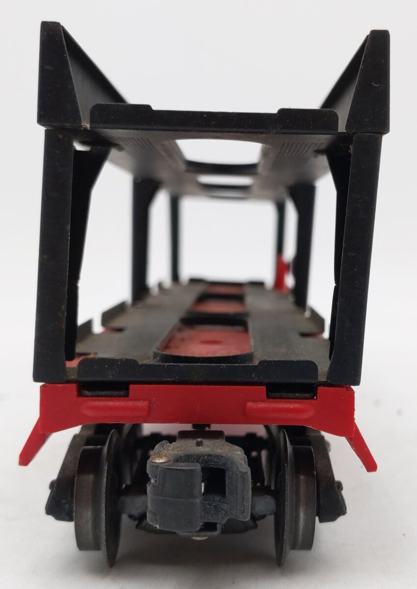 Lionel 6414 Vintage O Gauge Postwar Evans Autoloader with 4 Automobiles VG