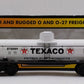 MTH 30-7316 O Texaco Single Dome Tank Car #878991 EX/Box