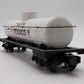 MTH 30-7316 O Texaco Single Dome Tank Car #878991 EX/Box