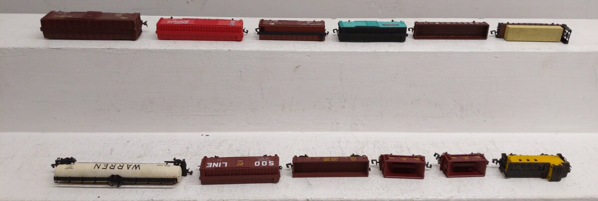 Atlas & Other N Scale Assorted Freight Cars [12] EX
