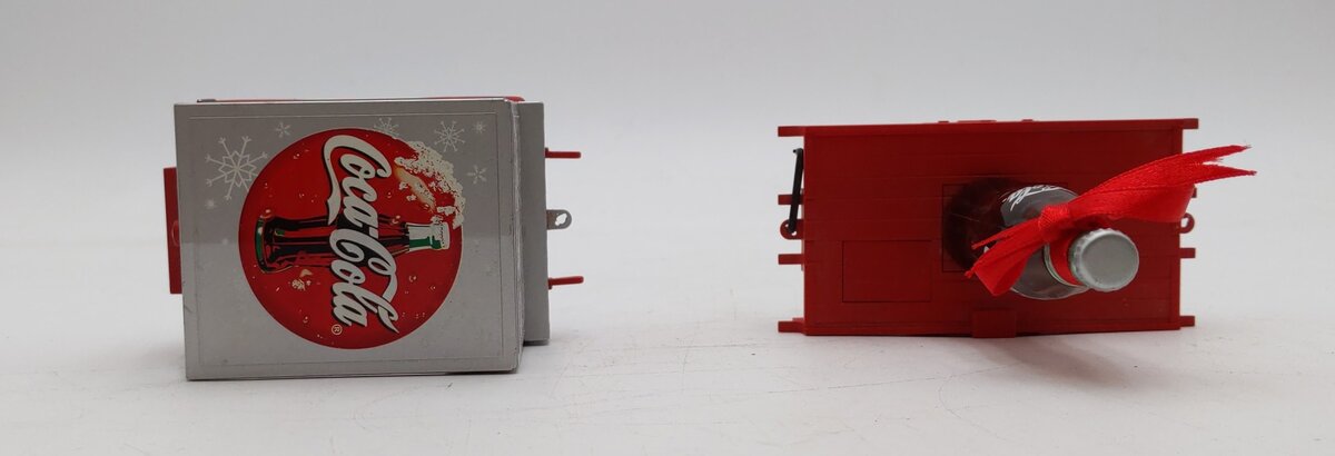 K-Line K2628-11A Coca Cola North Pole Speeder w/Trailer VG/Box