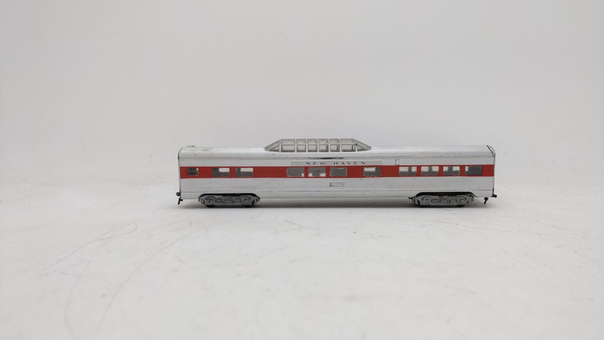 Lionel 0702 #500 HO New Haven Vista Dome Car - Non-Illuminated EX/Box