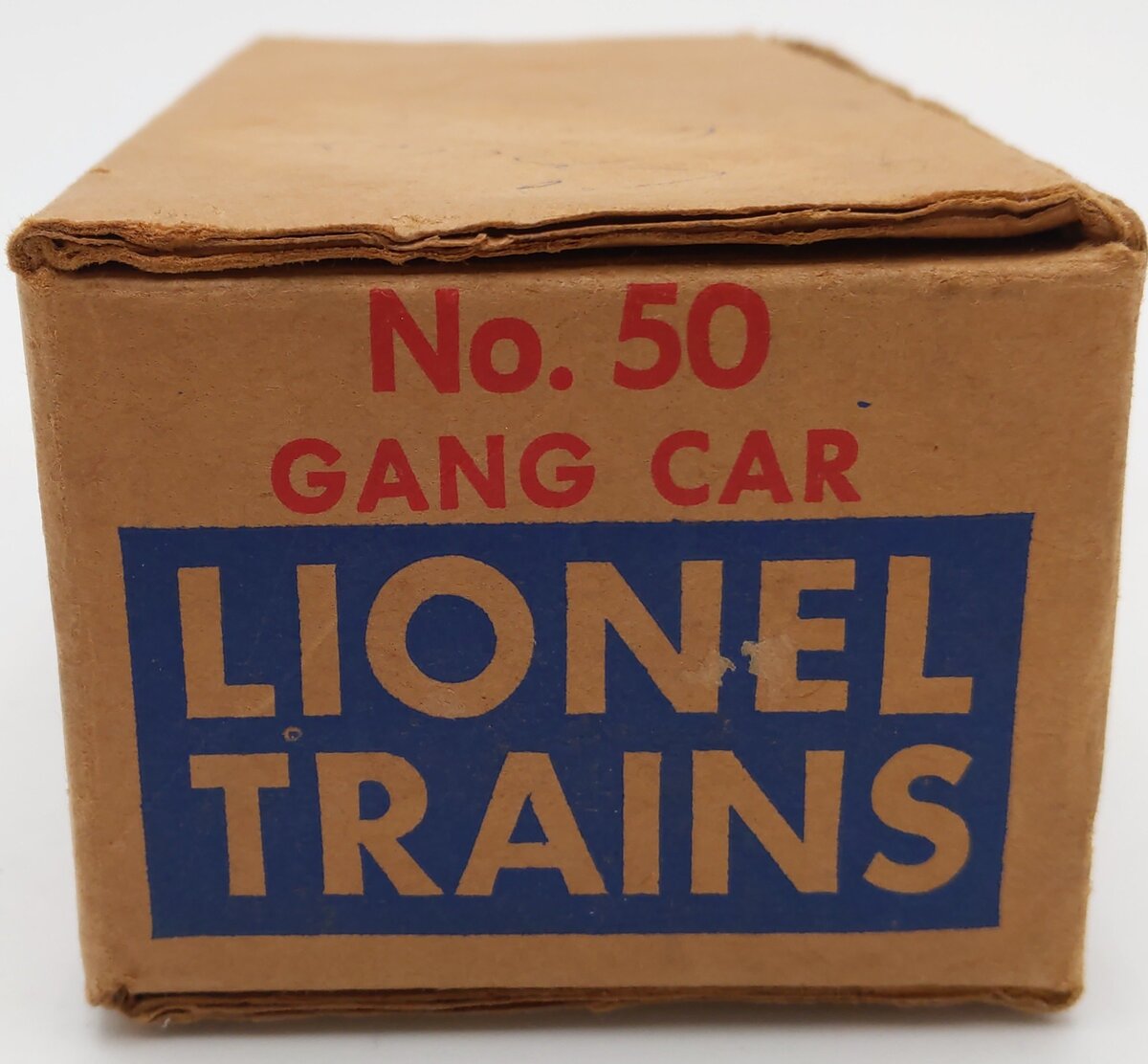 Lionel 50 Vintage O Motorized Gang Car VG/Box