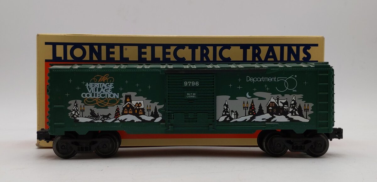 Lionel 6-16270 O Gauge Department 56 Heritage Village Boxcar #9796 LN/Box