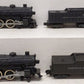 American Flyer S Assorted Locomotive and Tender 282, 283, 287 [4] VG