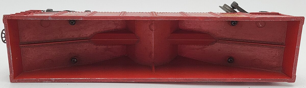 Lionel 6456-75 Vintage O Lehigh Valley Glossy Red Hopper - Very Rare EX