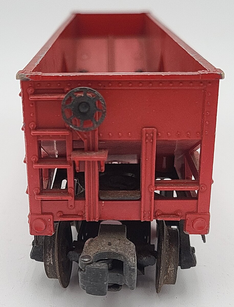 Lionel 6456-75 Vintage O Lehigh Valley Glossy Red Hopper - Very Rare EX