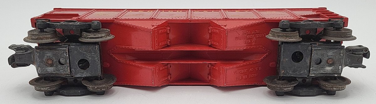 Lionel 6456-75 Vintage O Lehigh Valley Glossy Red Hopper - Very Rare EX