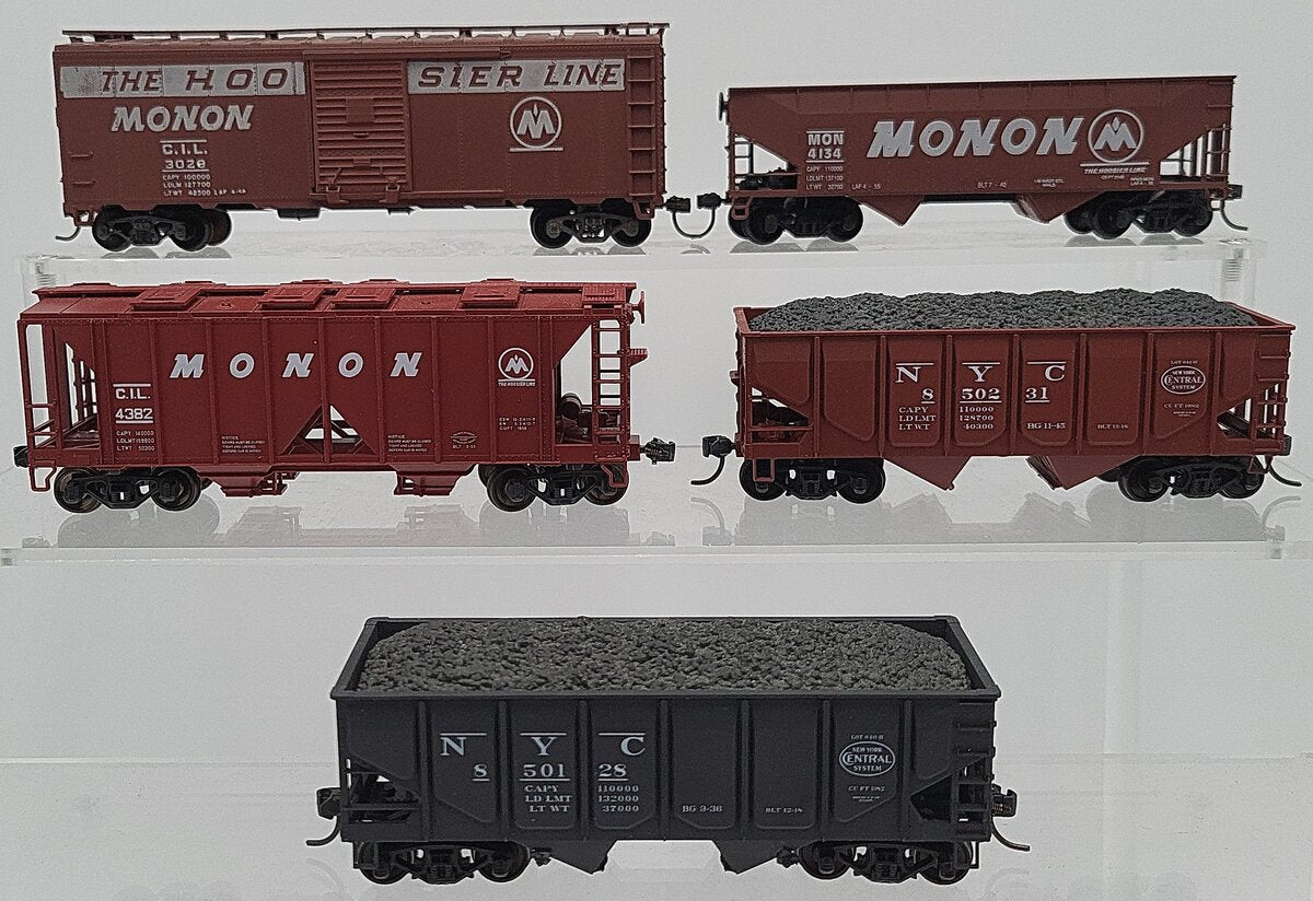 Accurail HO Assorted Freight Cars: 4382, 850128, 850231, 4134, 3028 [5] EX