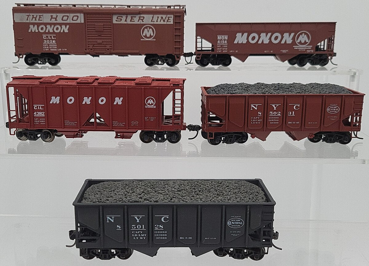 Accurail HO Assorted Freight Cars: 4382, 850128, 850231, 4134, 3028 [5] EX