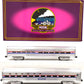 MTH 20-6508 O Gauge Amtrak Premier 70' Aluminum Sleeper/Diner Car Set EX/Box