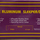 MTH 20-6508 O Gauge Amtrak Premier 70' Aluminum Sleeper/Diner Car Set EX/Box