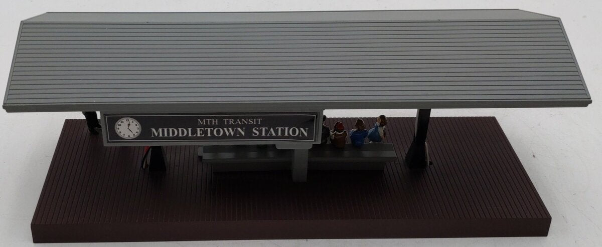 MTH 30-9107 O Middletown Operating Station Platform w/Gray Roof VG/Box