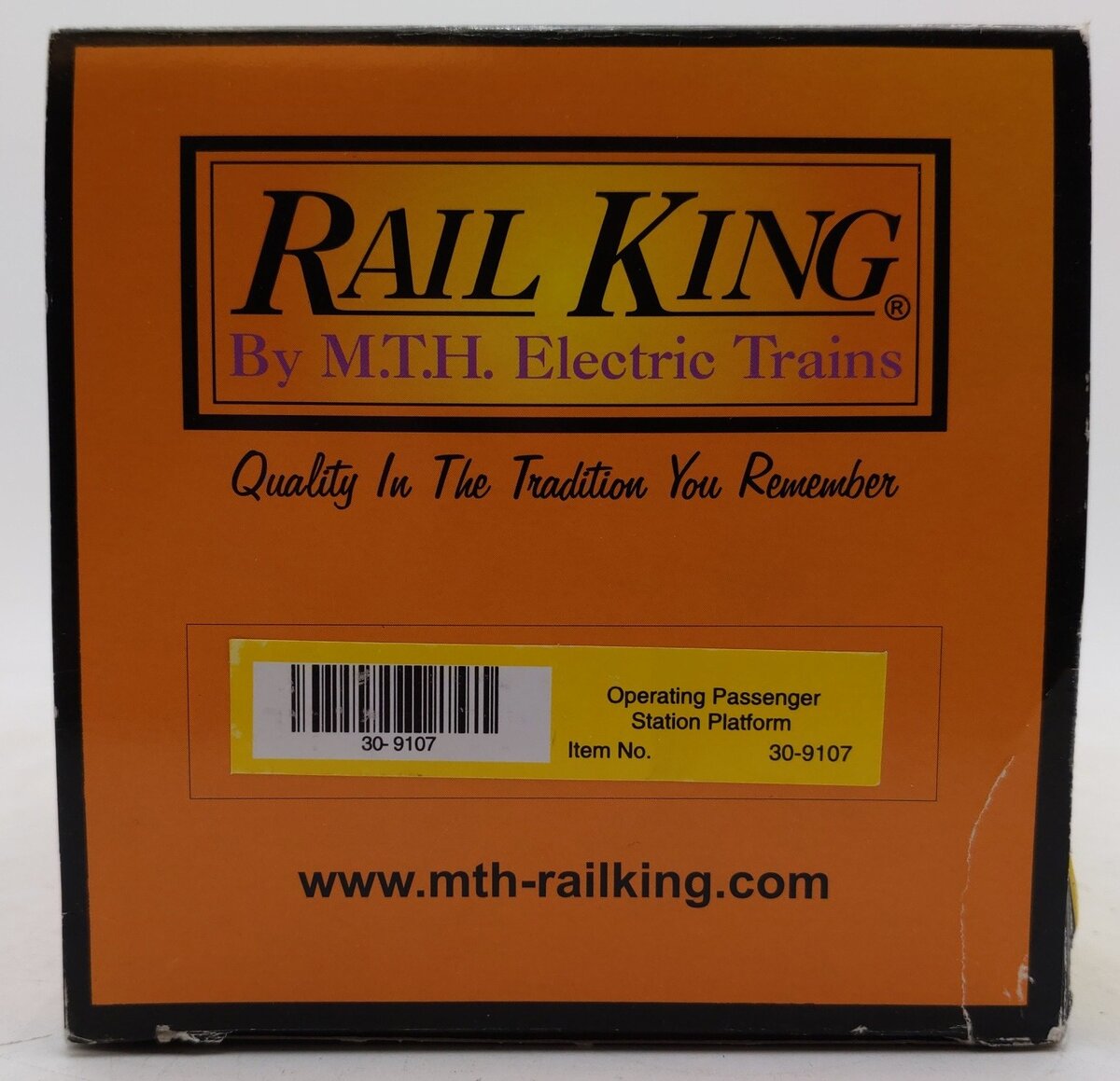 MTH 30-9107 O Middletown Operating Station Platform w/Gray Roof VG/Box