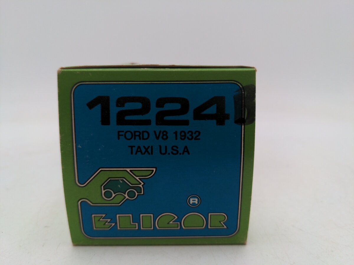 Eligor 1224 1:43 Scale Diecast Yellow Taxi Cab LN/Box