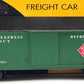K-Line K761-1912 O Gauge REA Express Service Steel-Sided Reefer #7203 LN/Box