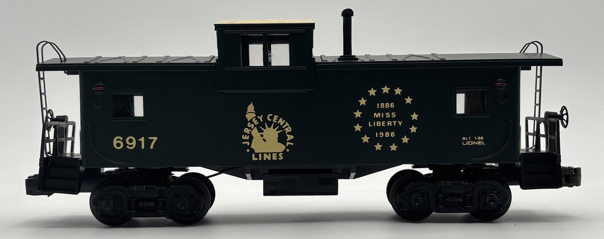 Lionel 6-6917 O Gauge Jersey Central Extended Vision Caboose EX/Box