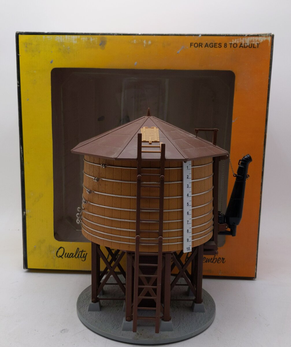 MTH 30-11028 O Operating Wood Water Tower LN/Box