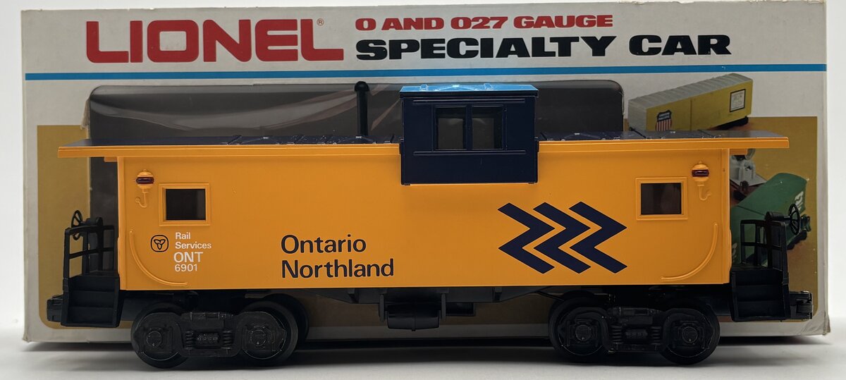 Lionel 6-6901 O Gauge Ontario Northland Illuminated EV Caboose EX/Box