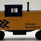 Lionel 6-6901 O Gauge Ontario Northland Illuminated EV Caboose EX/Box