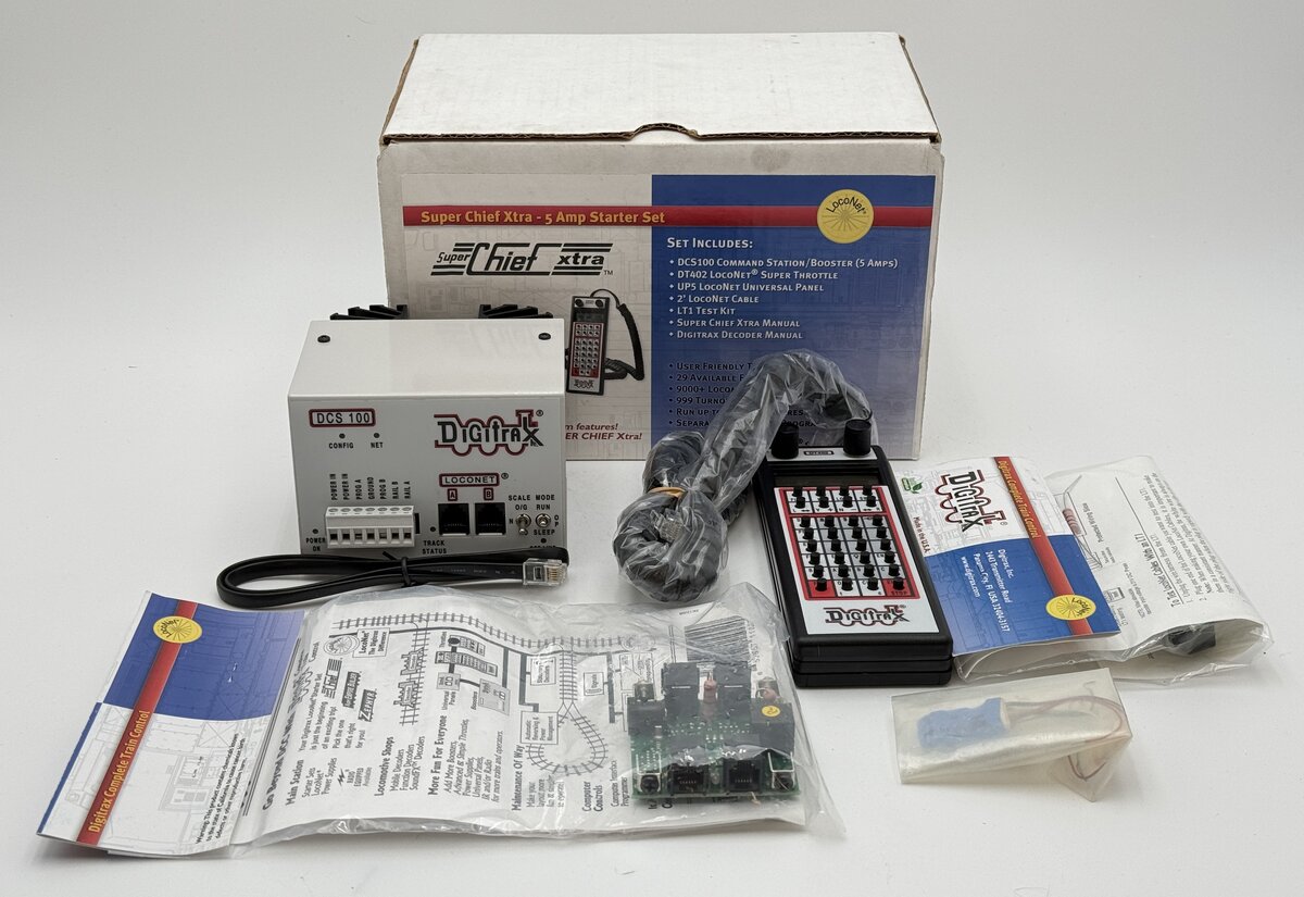 Digitrax SCFX N & HO Super Chief Xtra Starter Set LN/Box